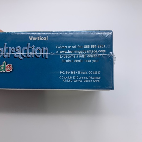 Learning Advantage Addition & Subtraction Complementary Equations Flash Cards - Picture 6 of 9